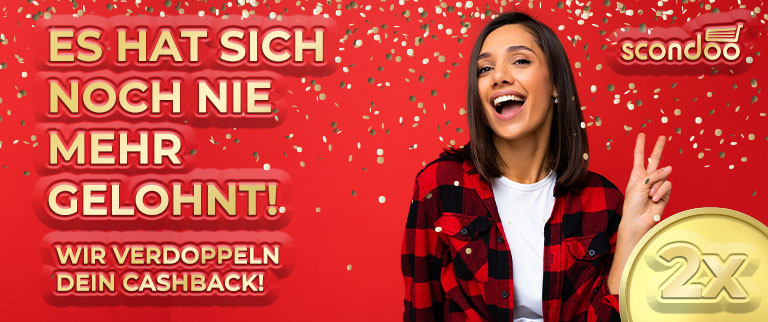 Doppelter Cashback